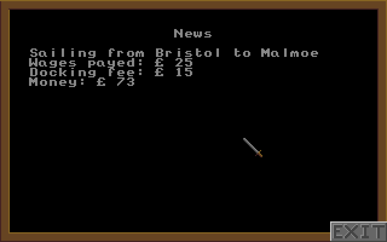 Trader II atari screenshot
